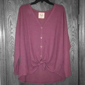 Fantastic Fawn Waffle Knit Shirt / Top / Sweater